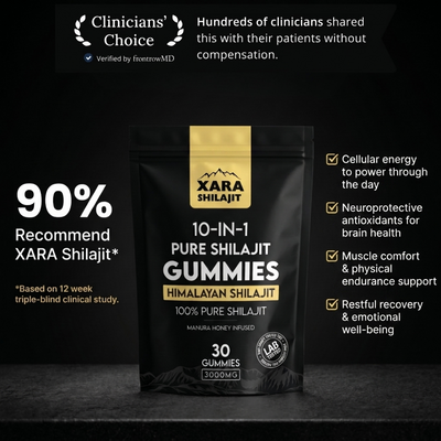 XARA SHILAJIT® Pure Shilajit wellness formula