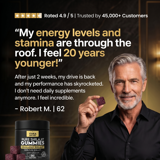 XARA SHILAJIT® Pure Shilajit Gummies