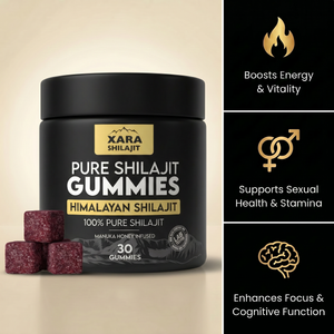 XARA SHILAJIT® Pure Shilajit Gummies