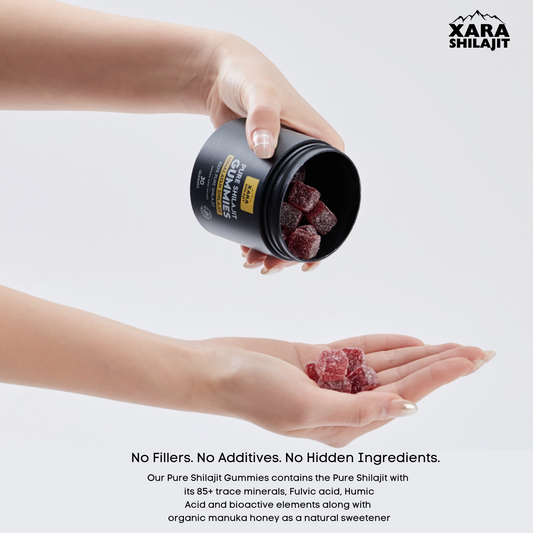 XaraShilajit™ Pure Shilajit Gummies